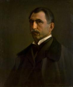 خود نگاره‌ی کمال الملک 