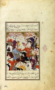 مجلس محاربه خان محمدخان با پسران علاء الدوله
